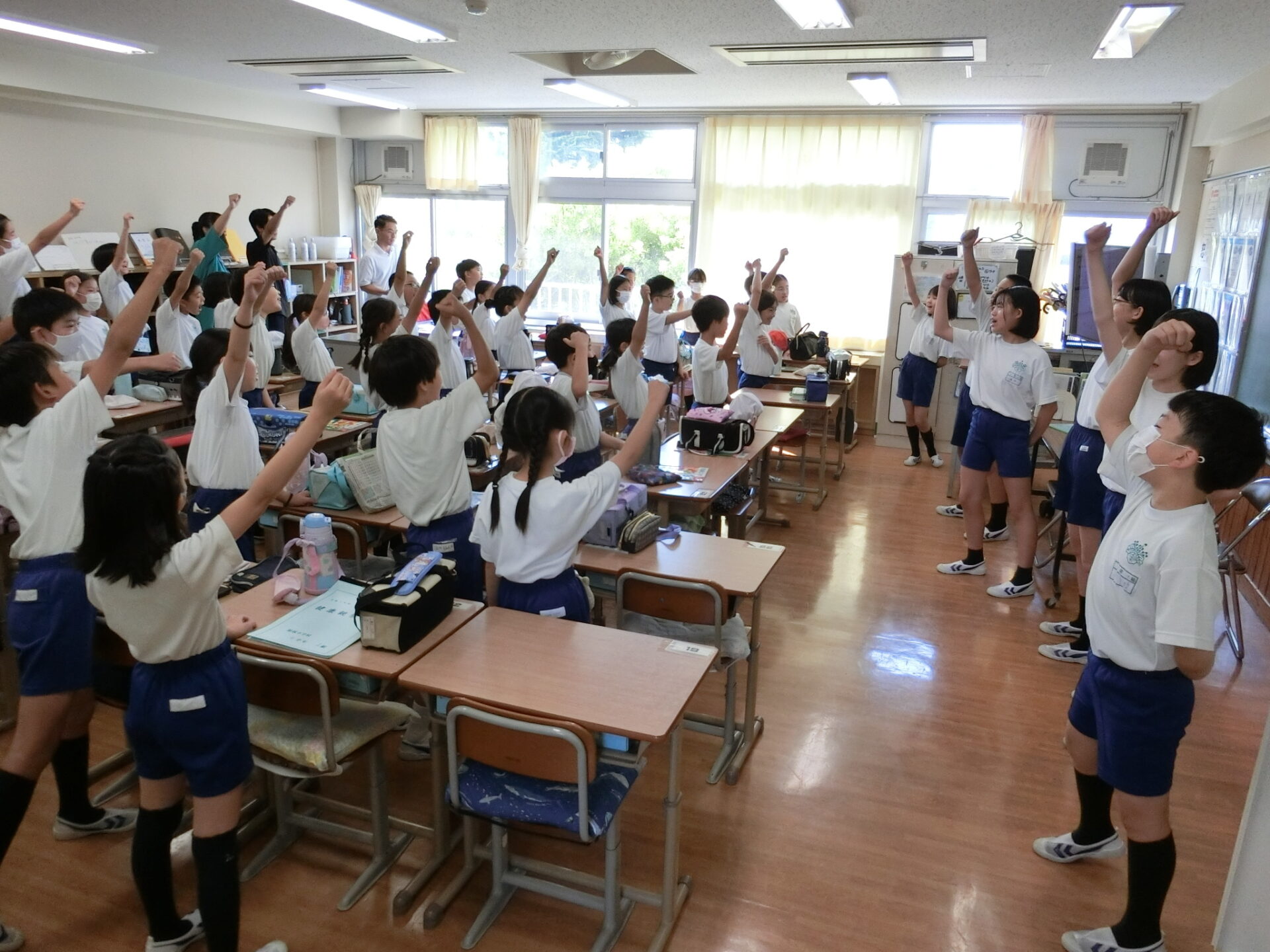 運動会応援練習 - 国立大学法人山梨大学教育学部附属小学校